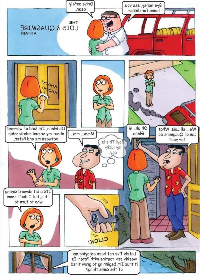Lois with an increment of Quagmire Affair (Family Guy) | Porn Comics