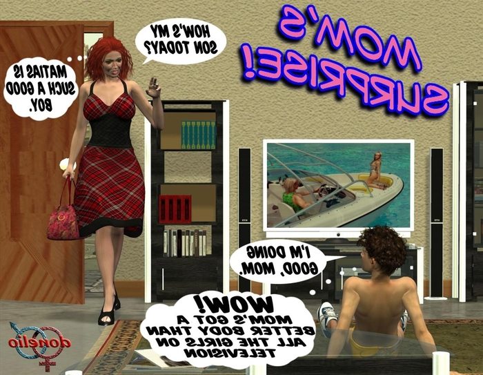 Incest Surprise - Strideri] Donelio - Mom's Surprise, 3D Incest | Porn Comics