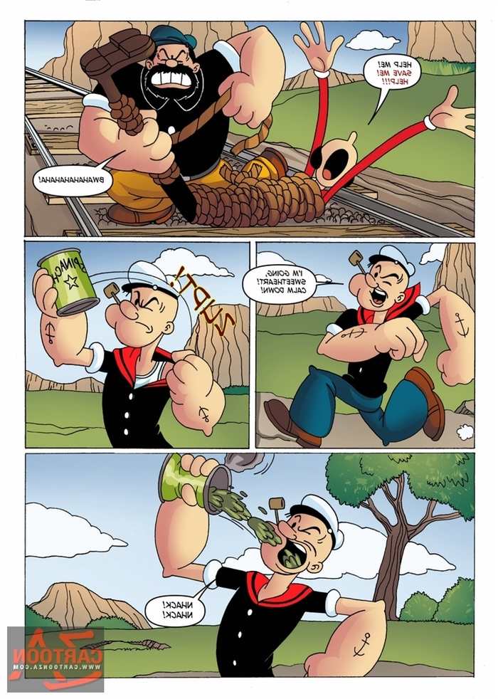 Cortun Xxx Bloil - CartoonZA - Popeye an obstacle swabbie man | Porn Comics