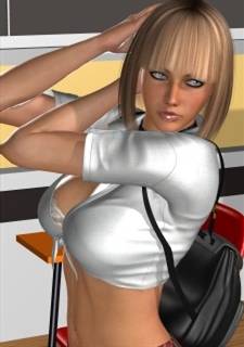 Schoolgirl seduced by teacher-3D Erotica
