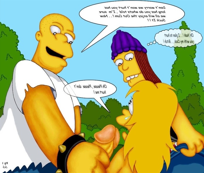 Sexy Simpsons Cartoon Porn - The Simpsons - Group Bang, Cartoon Sex | Porn Comics