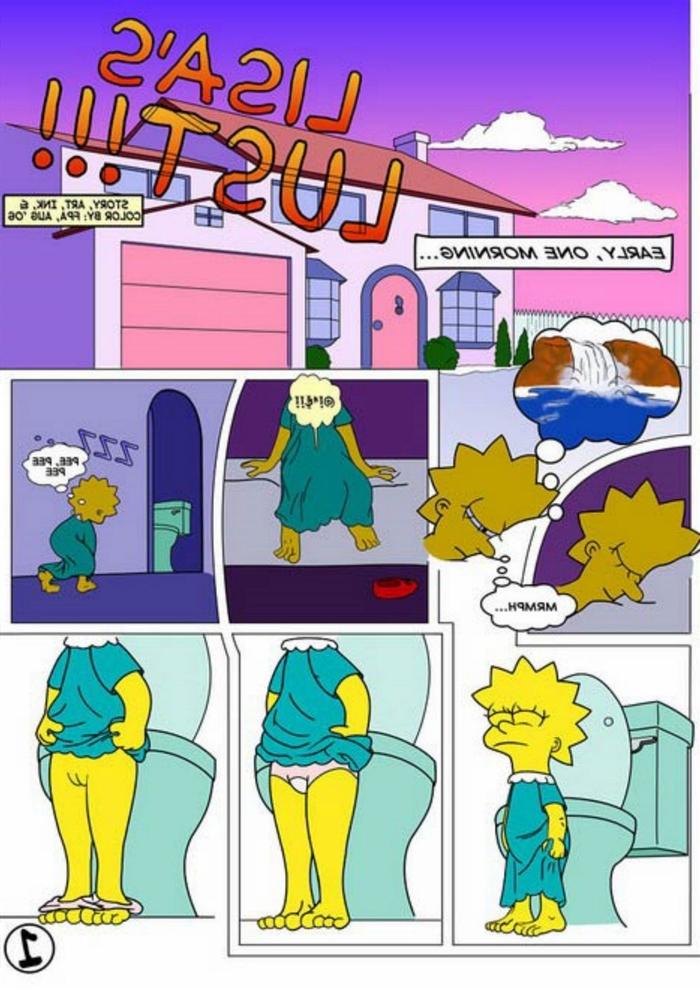 Eradicate affect Simpsons-Lisa's Lust | Porn Comics