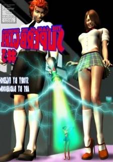 3D Comics-The event of subsidence Superbgirl-03