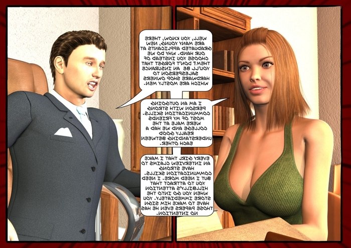 700px x 495px - The Employer - Mazut - Hot secretary Screw 3D | Porn Comics