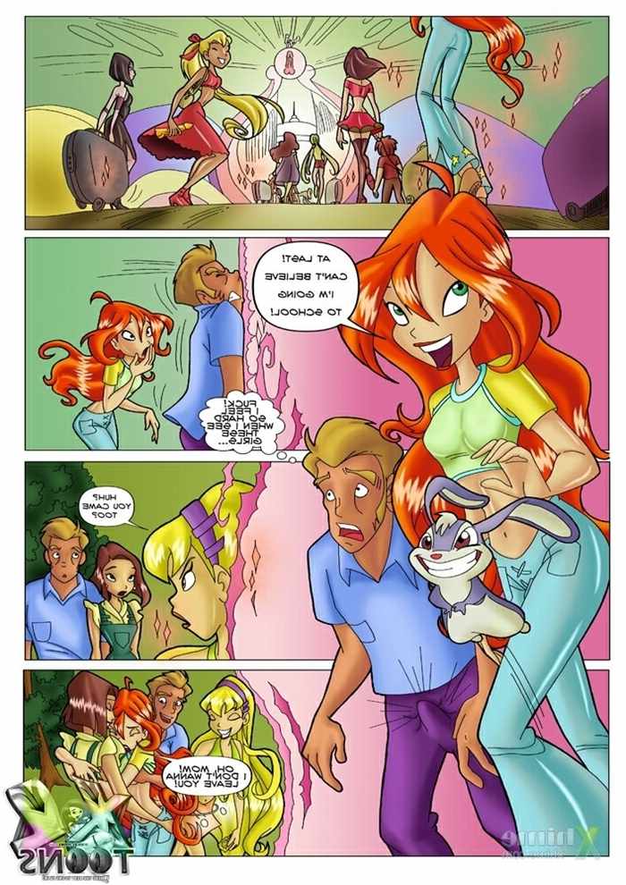 Winx Cock - Winx Make an issue of Castle [XL-Toons] | Porn Comics