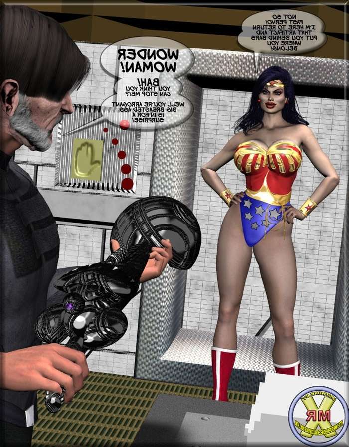 Superheroine Xxx Porn - Wonder Woman vs. Overlook - Superheroine XXX | Porn Comics